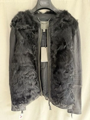 Chaqueta de cuero y piel para mujer Muubaa Foto 1 de 4