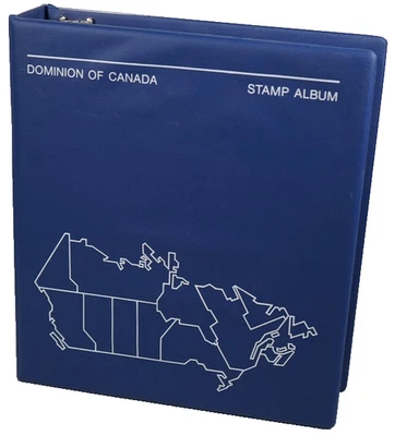 DOMINION OF CANADA 1870s–1970s COLLECTION OF 740 STAMPS MINT & USED IN ALBUM - Image 1 of 4