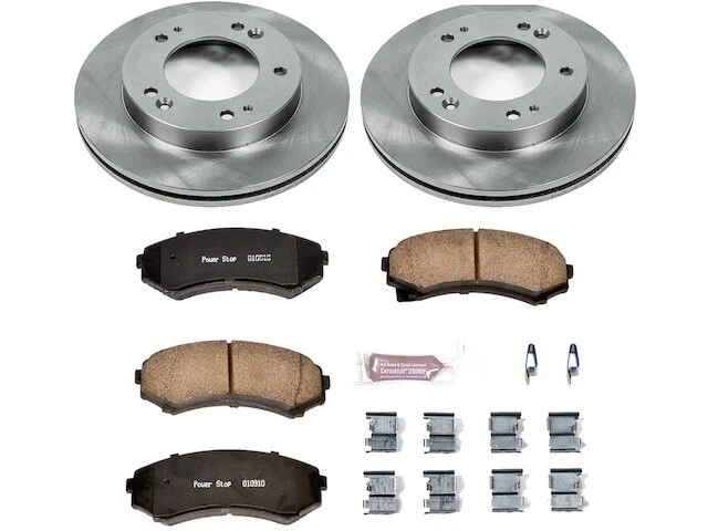 Kit de pastillas de freno delanteras y rotor para Isuzu Rodeo Sport 2002 2001-2003 GY317HZ Foto 1 de 1