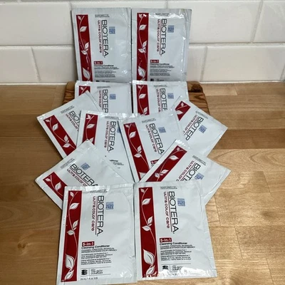 Biotera Ultra Color Care 5 in 1 Cleansing Conditioner 1oz packets 12 Pc Lot - Image 1 of 3