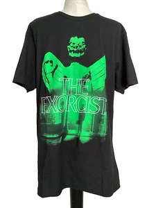 THE EXORCIST BLACK SCREEN PRINT SHORT SLEEVE CREWNECK T-Shirt Sz L* - Picture 1 of 6