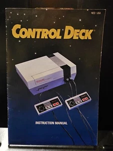 1992 Nintendo NES Control Deck Manual Instruction Booklet Only - Picture 1 of 4