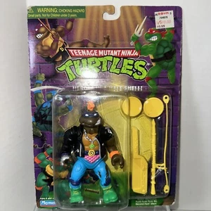 Vintage 1999 Teenage Mutant Ninja Turtles Donatello Rock N Rollin' Actionfigur - Bild 1 von 11