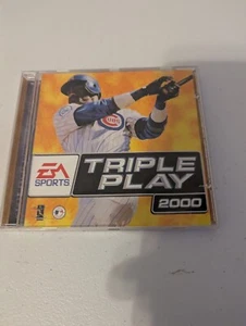 Triple Play 2000 Baseball Video Game Pc Cd-Rom E-Everone EA Sports - Picture 1 of 3