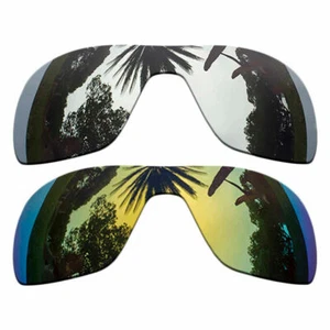 Lentes de repuesto polarizadas plateadas y doradas AU para rotor de turbina Oakley OO9307 - Imagen 1 de 6