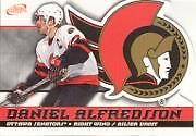 2003-04 McDonald's Pacific Senators Hockey Card #35 Daniel Alfredsson