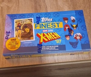 2025 Topps Finest X-Men 97' Sealed Hobby Box - Brand New In Hand - Zdjęcie 1 z 4