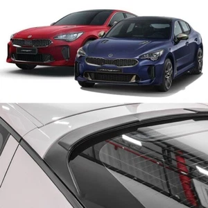 Rear Roof Glass Wing Spoiler Matt Black (Fits: 2017 2023 Stinger) - Picture 1 of 5