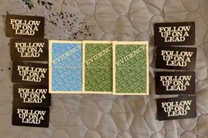 The HARDY BOYS MYSTERY Board Game Evidence & Follow Upon A Lead Cards 1978 - Picture 1 of 5
