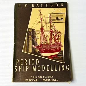 Period Ship Modelling by R K Baton Vintage PB 1950 Making an Elizabethan Galleon - Picture 1 of 14