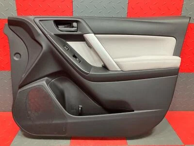 Subaru Forester 2014-2016 pasajero derecho puerta delantera interior panel de moldura gris-N10 Foto 1 de 4