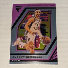 Indiana Pacers Andrew Nembhard 2022-23 Panini Flux Basketball Rookie Card