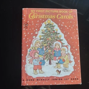 My First Picture Book Of Christmas Carols A Rand McNally Junior Elf Book 1979 HC - Picture 1 of 9