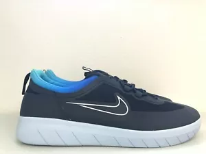 Nike SB Nyjah Free 2 T Dark Obsidian White Hyper Jade CU9220-400 Size 14 - Picture 1 of 6