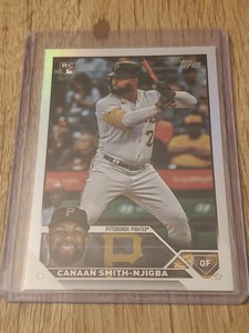 2023 Topps Update Canaan Smith-Njigba RC Rainbow Foil #US187 Pirates  PWE