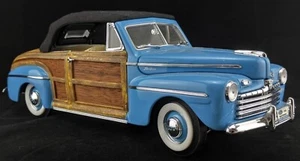 Firma stradale 1:18 1946 Ford sportivo classico modello americano in scatola raro 124 - Foto 1 di 14