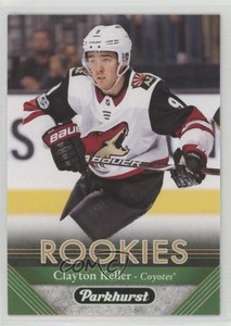 2017-18 Upper Deck Parkhurst Rookies Clayton Keller #275 Rookie RC