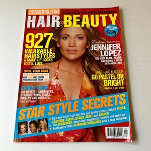 Cosmopolitan Hair & Beauty UK Magazine April May 2003 Jennifer Lopez Scarce - Bild 1 von 13