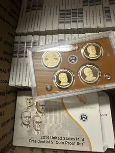 HUGE 50 Set LOT 2014-S PROOF Presidential Sets Original Boxes POPULAR! - Picture 1 of 1