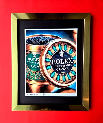 💎 ALEXANDER DULAC | ROLEX CAVIAR LUXURY ADICTION Edición firmada a mano de 10 certificado de autenticidad Foto 1 de 3