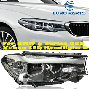 RH Right LED Headlight Fit 2017 2018 2019 2020 BMW 5 Series G30 G31 530i 540i M5 - Picture 1 of 7