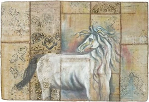 Teppich Patchwork Handgeknüpft Perserteppich Orientteppich Carpet Rug 150x100CM - Picture 1 of 7