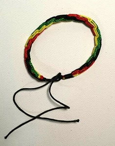 Friendship Bracelet | Rasta and Indigenous Pride | Beaded | # 4 | Colly Dolly - Picture 1 of 5