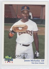 1992 Classic Best San Jose Giants Jason McFarlin #15