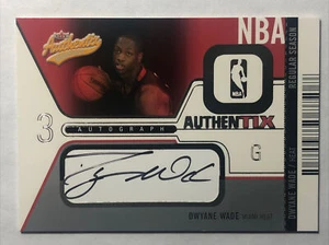 2003-04 Dwyane Wade Fleer Aunthentix Rookie Autographs AA-DW #310/325 Heat HOF - Picture 1 of 11
