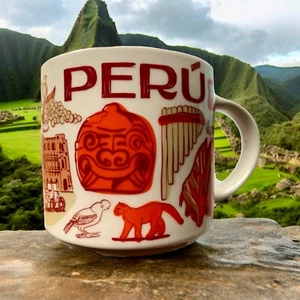 Starbucks Been There Series Peru Mug - New in Box Collectible Cup 14 oz - Picture 1 of 8