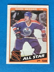 1984-85 TOPPS #159 MARK MESSIER ALL-STAR EDMUNTON OILERS HOFer NM-MT