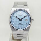 Tissot Watch T137.407.11.351.00 Prx Automatic Powermatic 80 Ice Blue Dial 40Mm