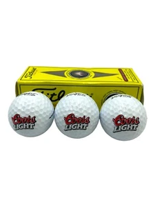 Titleist NXT DISTANCE Golf Balls (3X) Low Spin- Coors Light - Picture 1 of 2