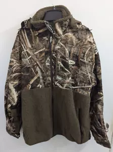 Drake Waterfowl MST Guardian Flex Sherpa Fleece Eqwader DW7341-015-4 Full Zip - Picture 1 of 5
