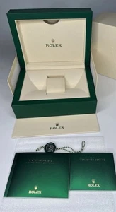 Rolex Daytona 116509 White Gold Boxes & Manuals & Swing tag & Leather Wallet - Picture 1 of 4