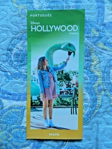 Mapas guía portuguesa de Walt Disney World Hollywood Studios 2025 - Imagen 1 de 2