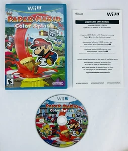 Paper Mario: Color Splash (Wii U) - Completo en Caja CIB - Envío Gratis - Imagen 1 de 3