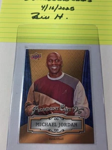 2016 Upper Deck National Convention Prominent Cuts VIP Michael Jordan #VIP-5 - Bild 1 von 2