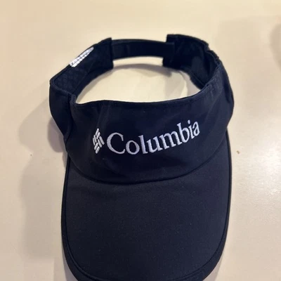 Columbia Visera Sombrero Omni Freeze Zero Unisex Negro OSFA Correa Ajustable Foto 1 de 4