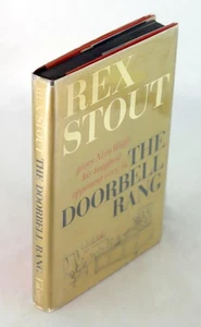 Rex Stout 1st Ed 1065 The Doorbell Rang A Nero Wolf Novel Hardcover w/Dustjacket - Picture 1 of 7