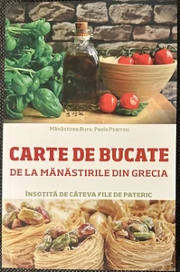CARTE DE BUCATE DE LA MANASTIRILE DIN GRECIA - Picture 1 of 2