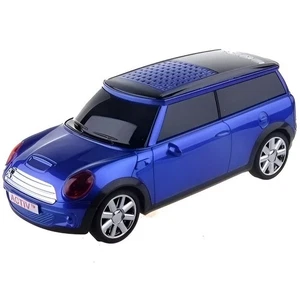 JKR Portable Bluetooth Car Speaker DS-19BT – Blue – FM Radio, USB, TF , 3.5mm - Picture 1 of 1