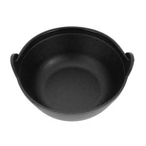 1pc Thick Cast Iron Stew Pot Japanese Stew Pot Non-stick Home Kitchen Ware - Picture 1 of 12