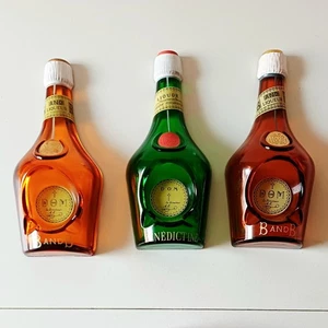 3er Set Werbeaschenbecher (Benediktiner/B AND B) 70er Jahre Vintage  - Bild 1 von 1