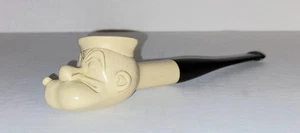 Vintage Popeye Figur Meerschaum Pfeife neuwertig unbenutzt früh original K.F.S. - Bild 1 von 7