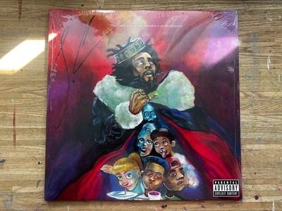 J COLE Autographed Limited Edition KOD Vinyl SIGNED SEALED RARE - Image 1 of 2
