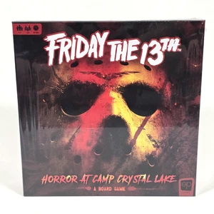 FRIDAY THE 13th HORROR AT CAMP CRYSTAL LAKE BOARD GAME JASON VOORHEES 2020 NEW - Picture 1 of 8