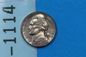 1964-D 5C JEFFERSON NICKEL EARLY US TYPE COIN RAW-1114 - Picture 1 of 2