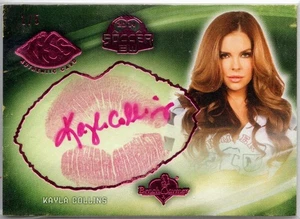 2014 Benchwarmer Soccer Kayla Collins Kiss Autograph Card /5 - Picture 1 of 1