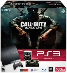 PlayStation 3 160GB Call Of Duty: Black Ops Bundle PS3 Very Good 7Z - Picture 1 of 4
